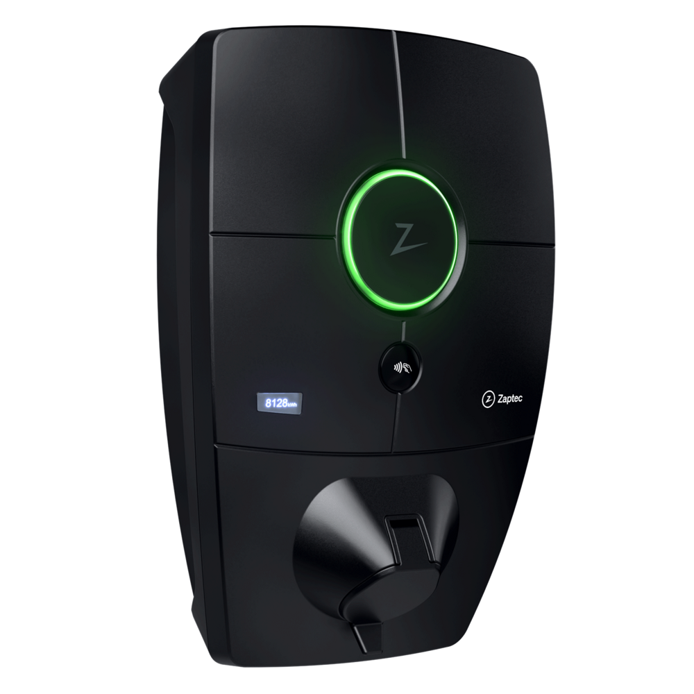 Zaptec Zaptec Pro laadpaal 22 kW met contactdoos, MID en backplate