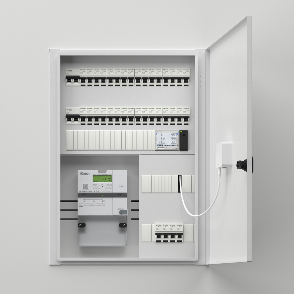 Zaptec Zaptec Sense bundel met 3-fase energiemeter 65 A