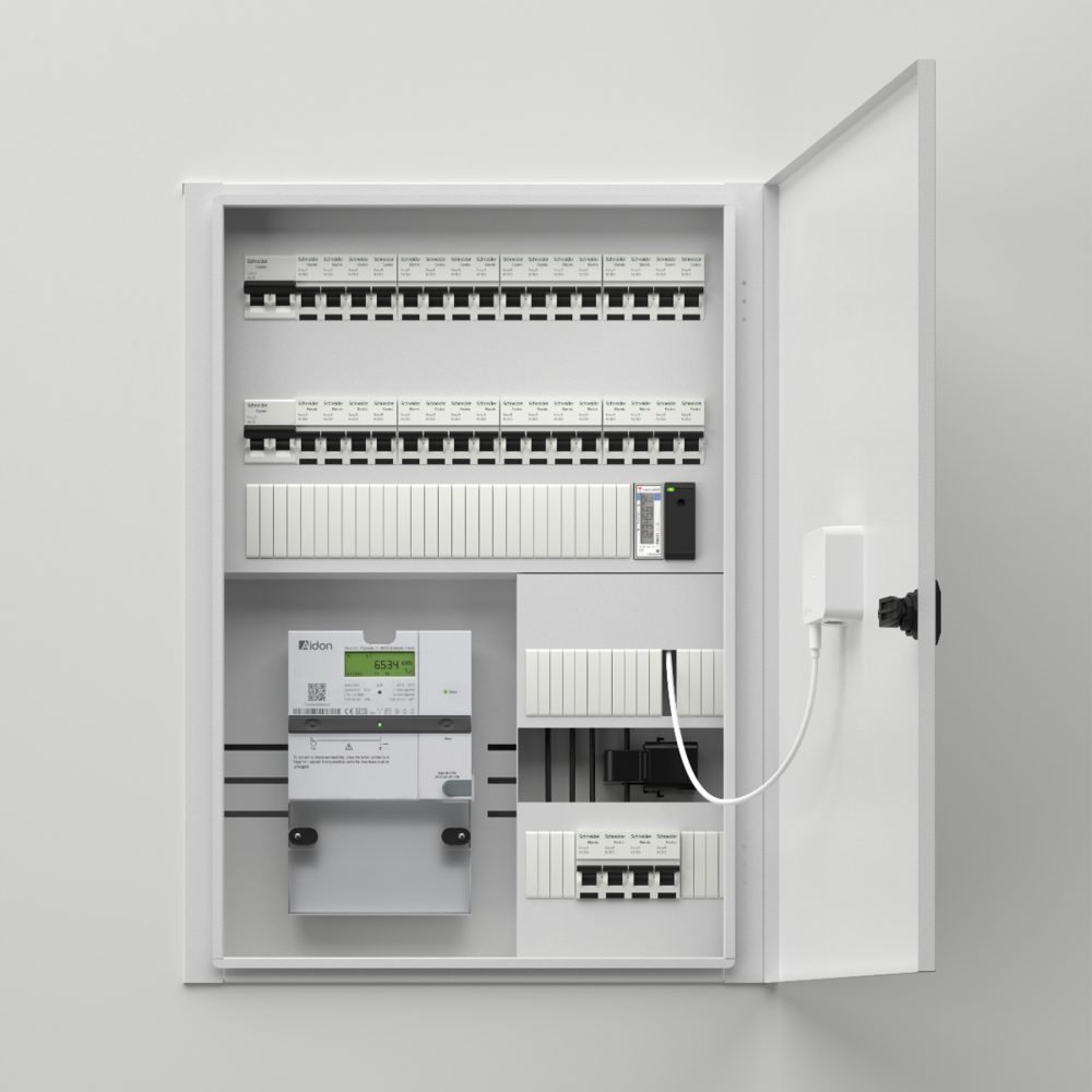Zaptec Zaptec Sense bundel met 1-fase energiemeter
