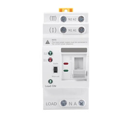 Bliq Bliq Accessoire ATS noodstroom schakelaar 2P 1-fase 63 A Bliq Bliq Accessoire ATS noodstroom schakelaar 2P 1-fase 63 A