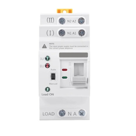 Bliq Bliq Accessory ATS backup power switch 2P, single-phase, 63A, 230V