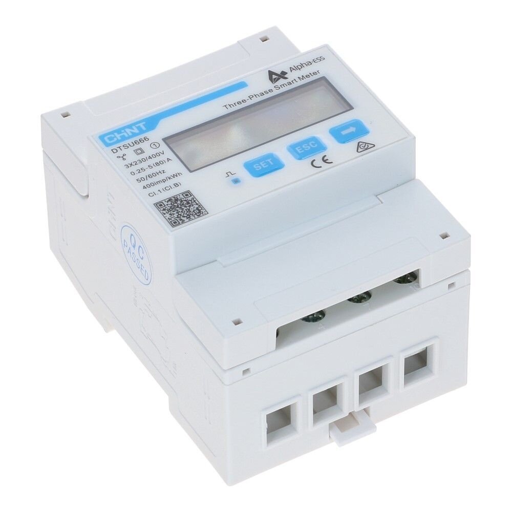 AlphaESS AlphaESS medidor de kWh DTSU(80)A AlphaESS AlphaESS medidor de kWh DTSU(80)A