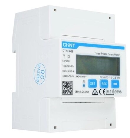 SolaX Three fase meter 80 A 400V (direct meter) SolaX Three fase meter 80 A 400V (direct meter)