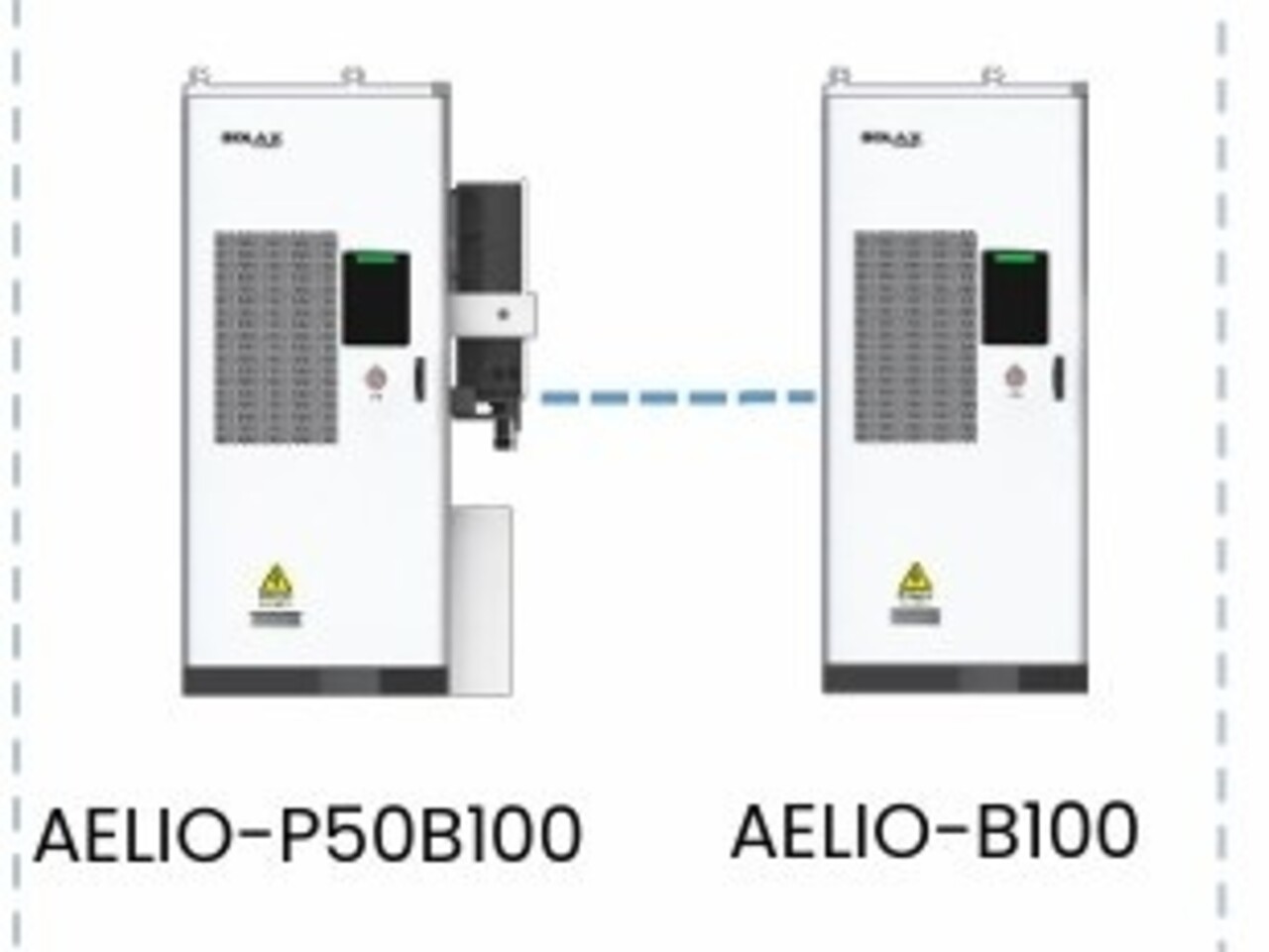 SolaX SolaX AELIO 50 kW / 100 kWh compleet opslagsysteem SolaX SolaX AELIO 50 kW / 100 kWh compleet opslagsysteem