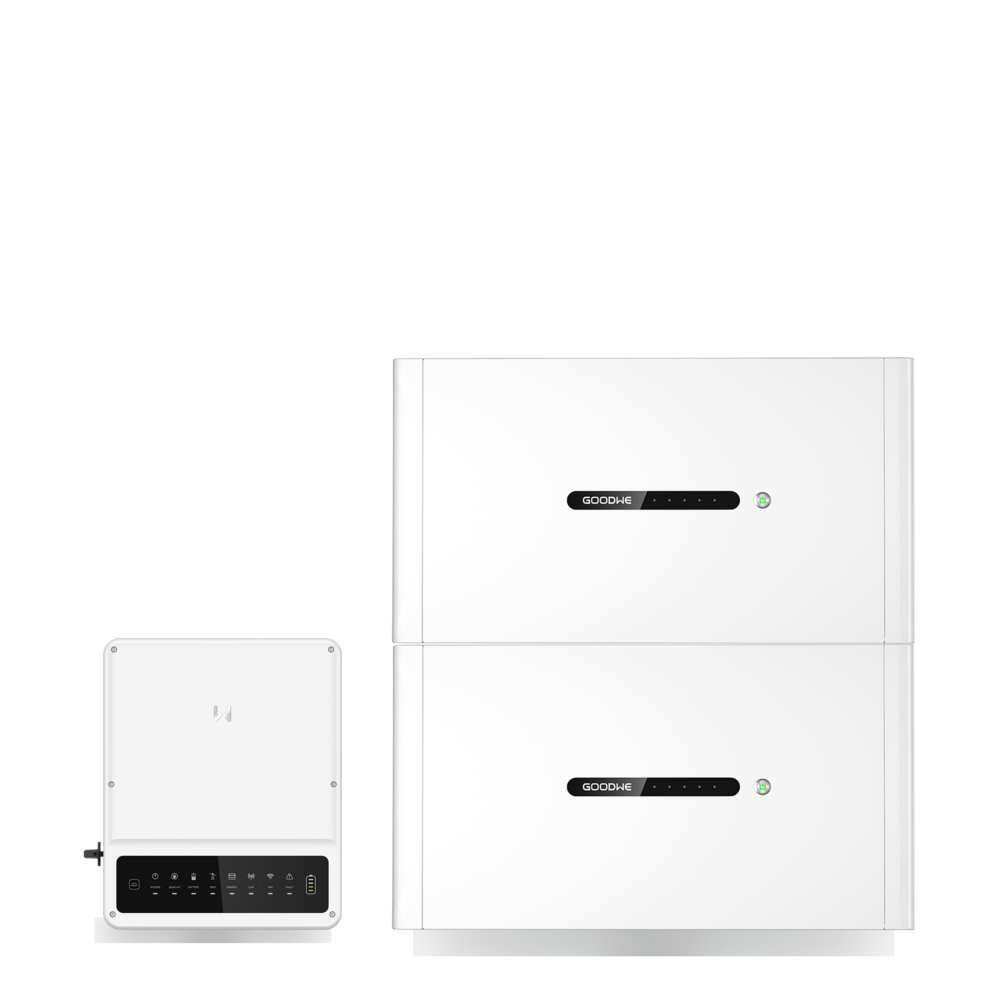 GoodWe 10 kWh thuisbatterij met hybride omvormer, 1-fase GoodWe 10 kWh thuisbatterij met hybride omvormer, 1-fase