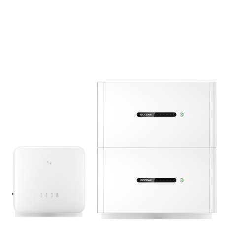 GoodWe 10 kWh thuisbatterij met hybride omvormer, 3-fase GoodWe 10 kWh thuisbatterij met hybride omvormer, 3-fase