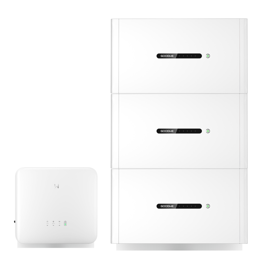 GoodWe 15 kWh thuisbatterij met hybride omvormer, 3-fase GoodWe 15 kWh thuisbatterij met hybride omvormer, 3-fase