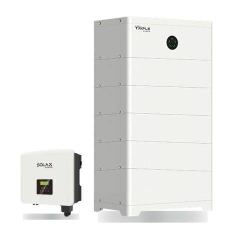 SolaX 25,5 kWh thuisbatterij met hybride omvormer, 1-fase SolaX 25,5 kWh thuisbatterij met hybride omvormer, 1-fase