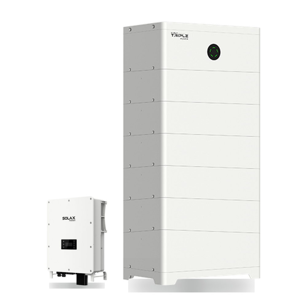 SolaX 30,6 kWh thuisbatterij met hybride omvormer, 3-fase SolaX 30,6 kWh thuisbatterij met hybride omvormer, 3-fase