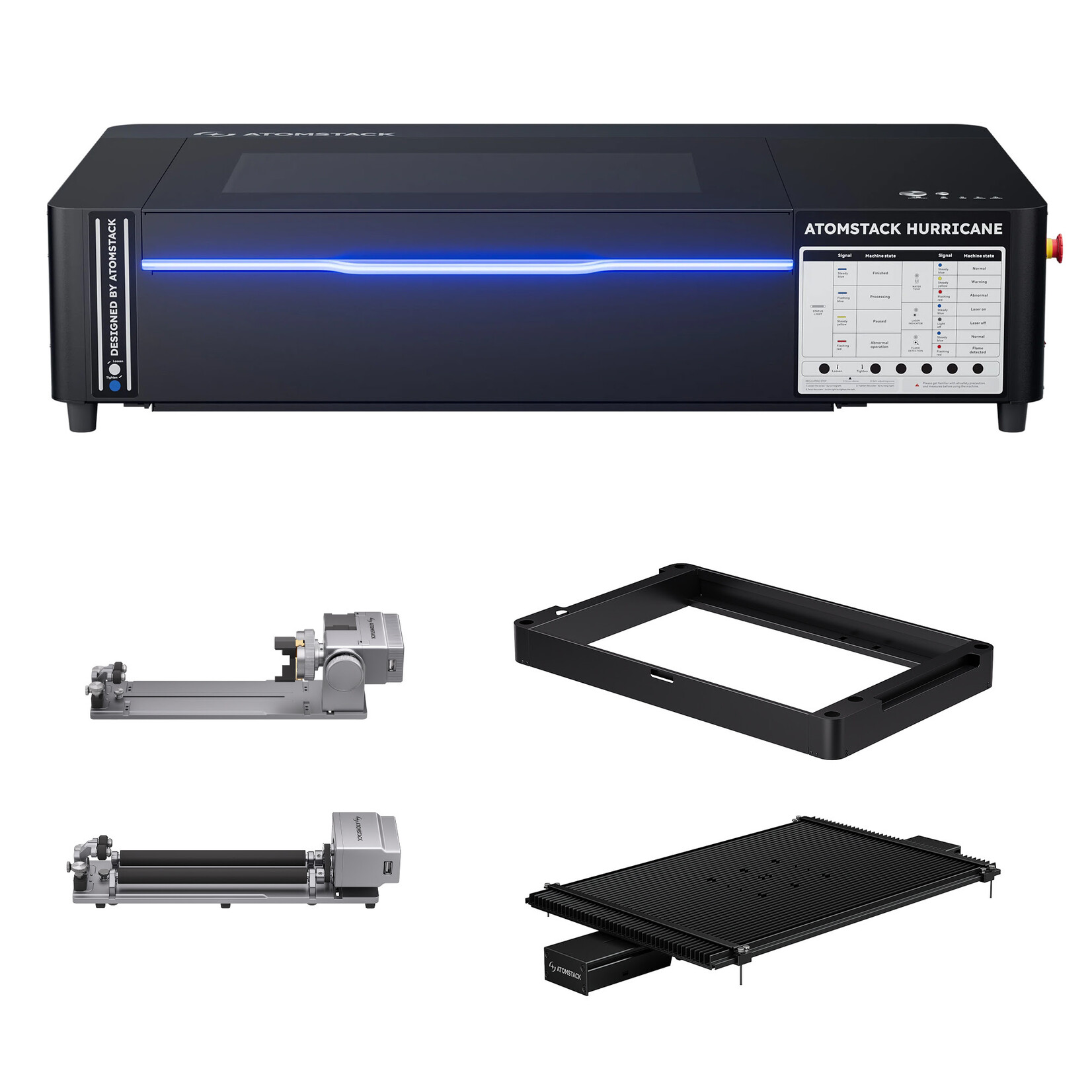 AtomStack Hurricane CO₂ Laser Cutter