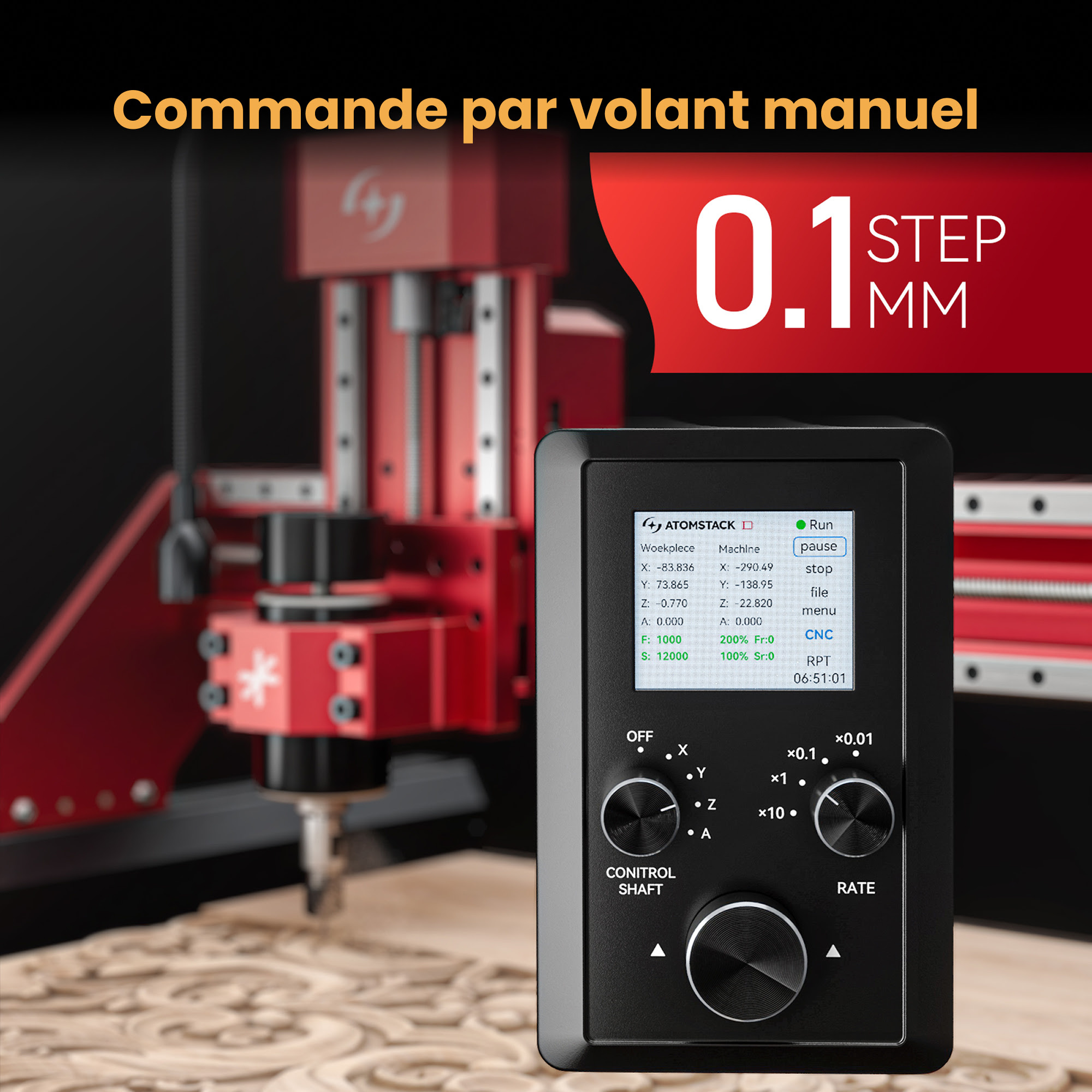 AtomStack C4 Pro CNC