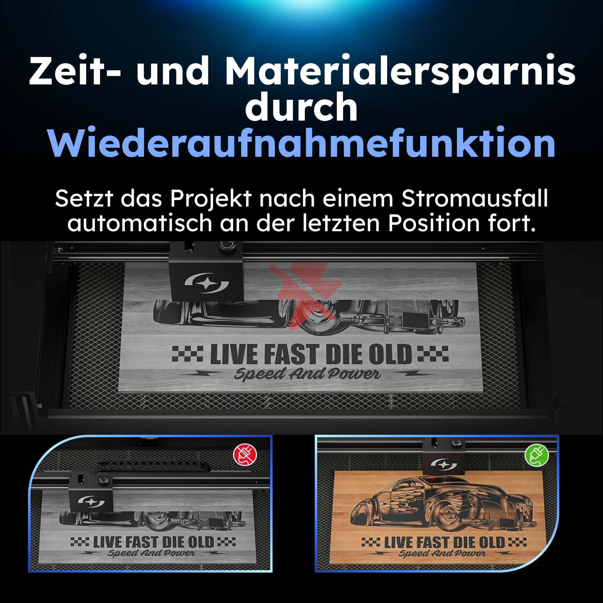 AtomStack Hurricane - Laserschneider