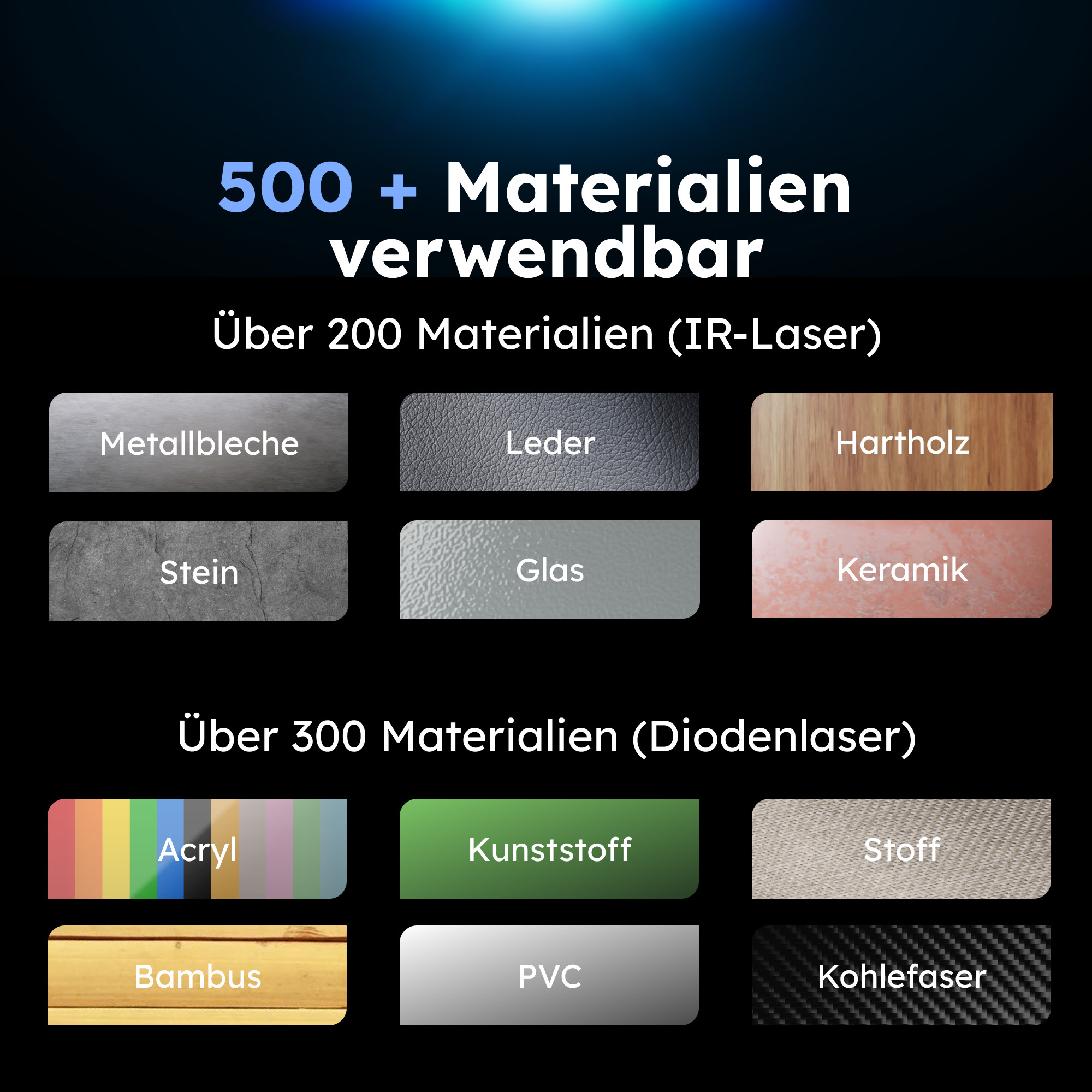 AtomStack Kraft Doppel-Laserschneider