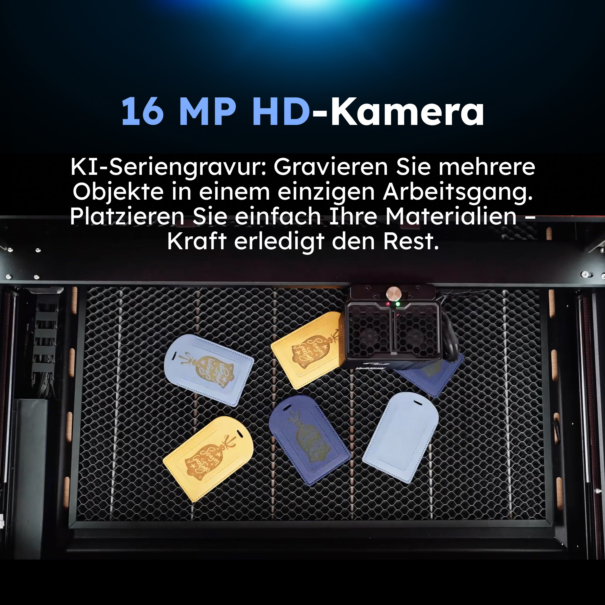 AtomStack Kraft Doppel-Laserschneider