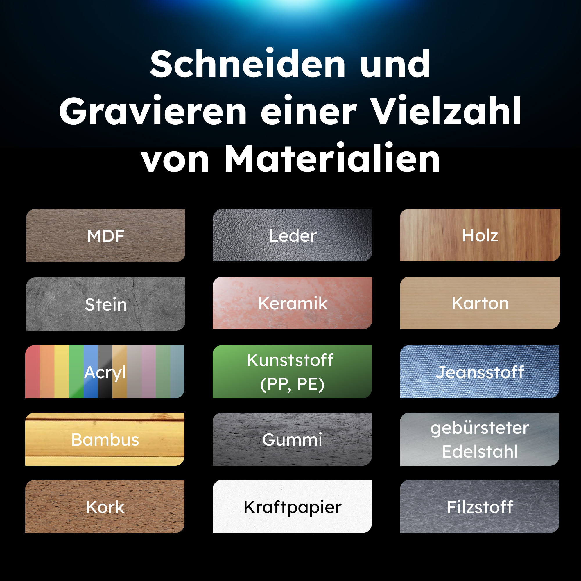 AtomStack Kraft 40 W Diodenlaserschneider