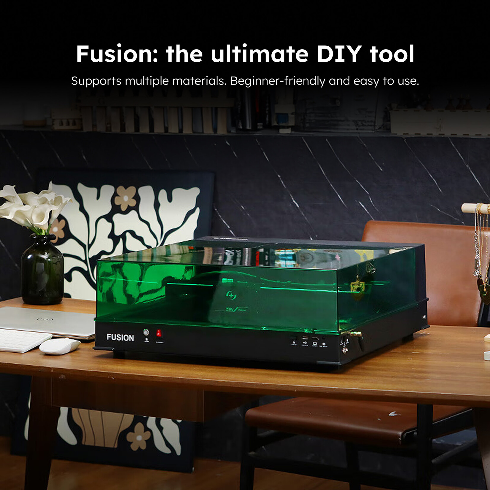 AtomStack Fusion Laser Cutter - 20 W Diode