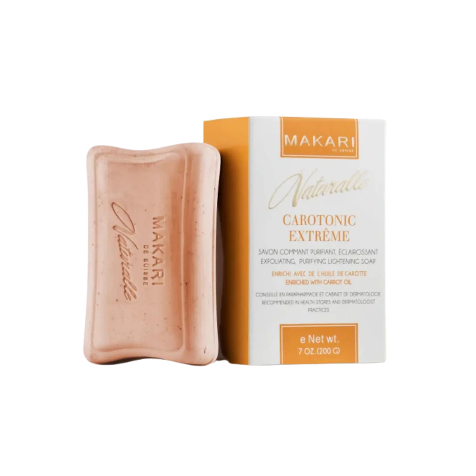 MAKARI Naturalle Carotonic Extreme - Exfoliating Soap, 200gr