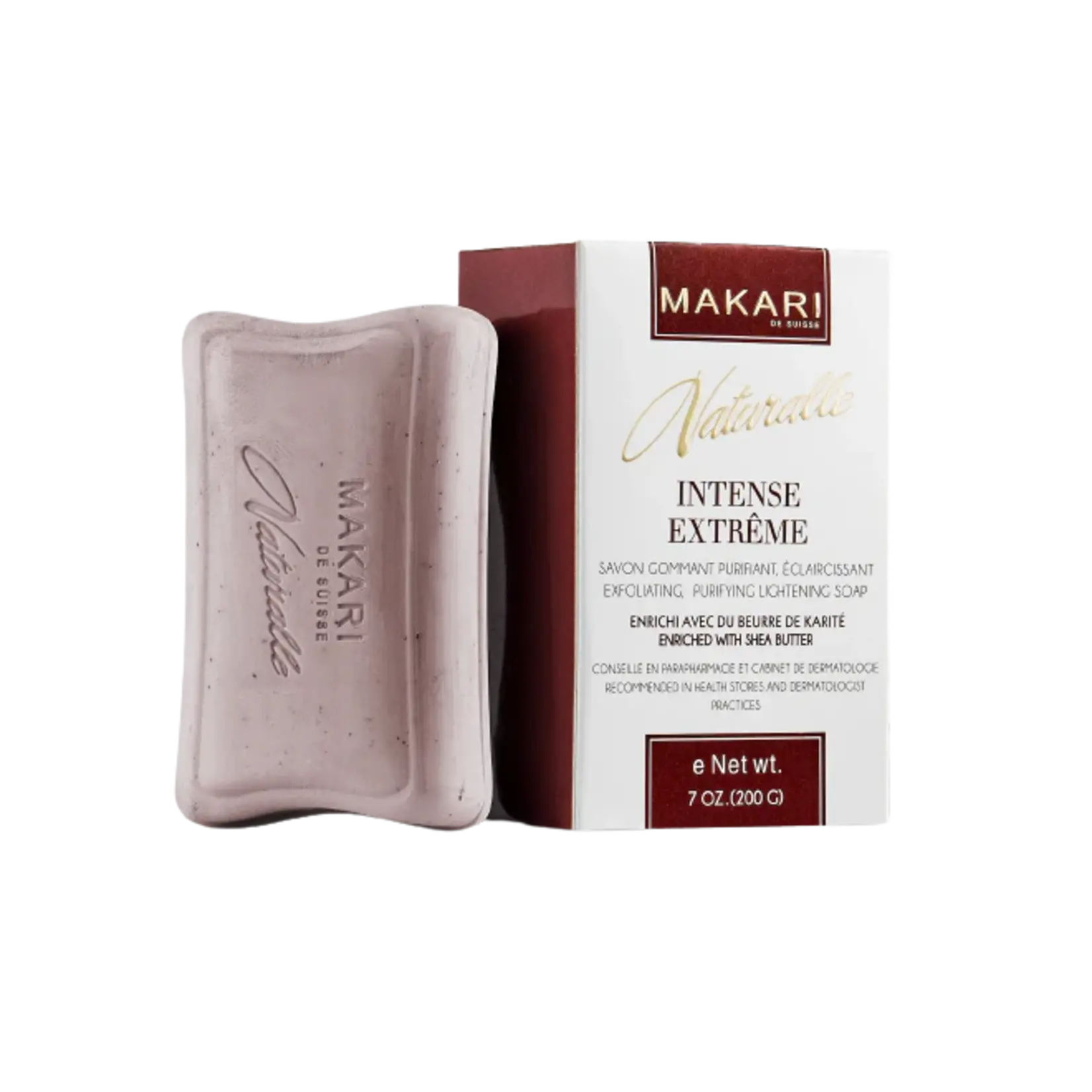 MAKARI Naturalle Intense Extreme - Exfoliating Soap – Deep Cleansing & Hydrating, 200gr
