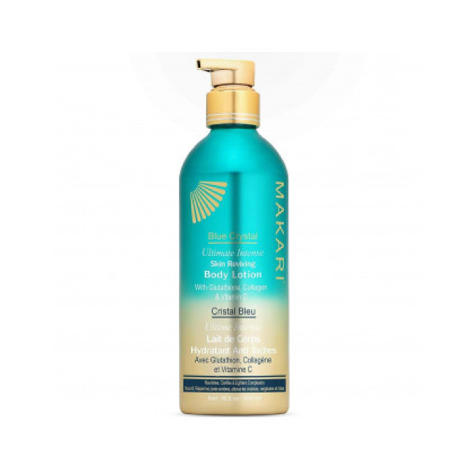 MAKARI Blue Crystal - Skin reviving Body Lotion, 500ml