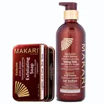 MAKARI EXCLUSIVE TONING MILK AND SOAP SET