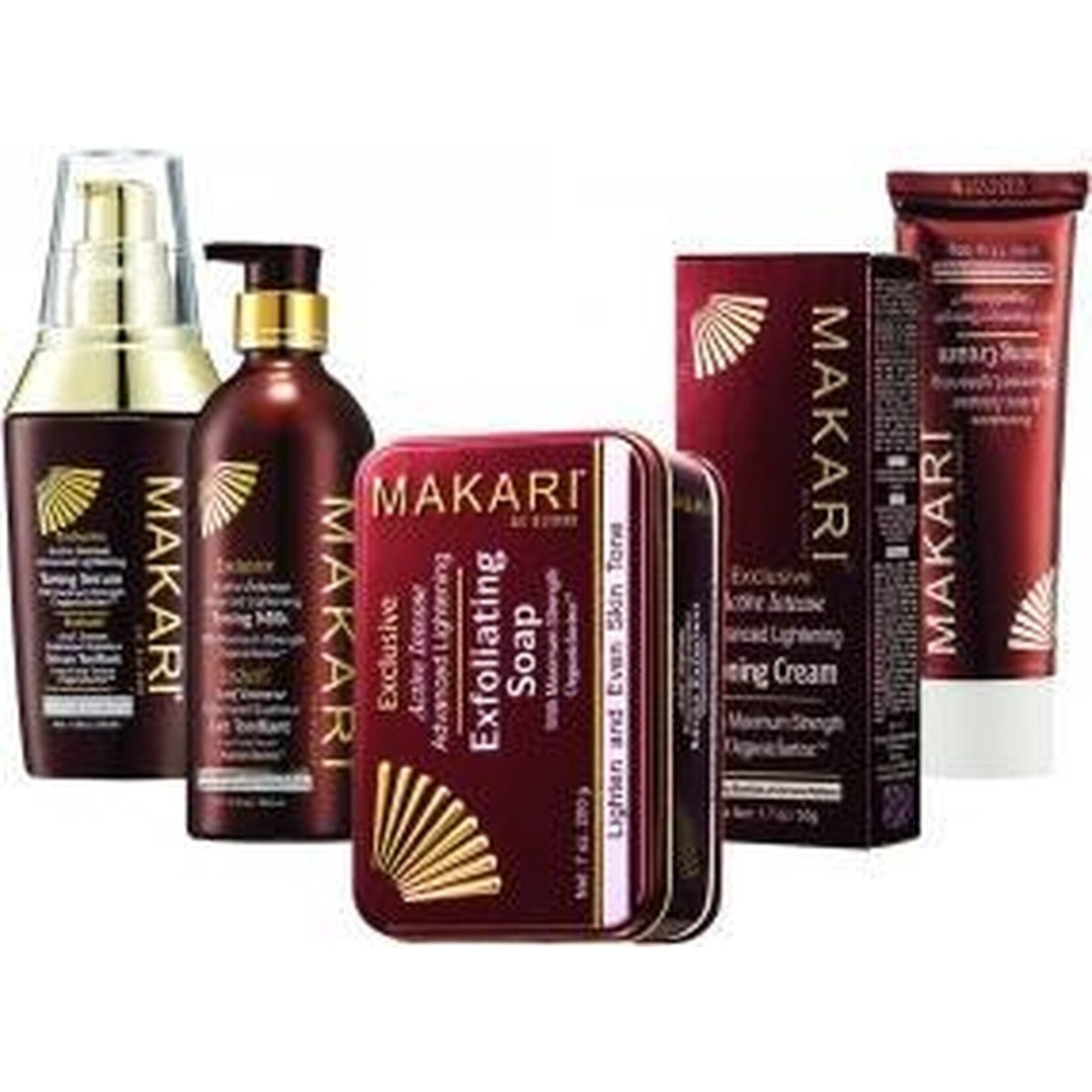 MAKARI Exclusive Totaalpakket 4stuks