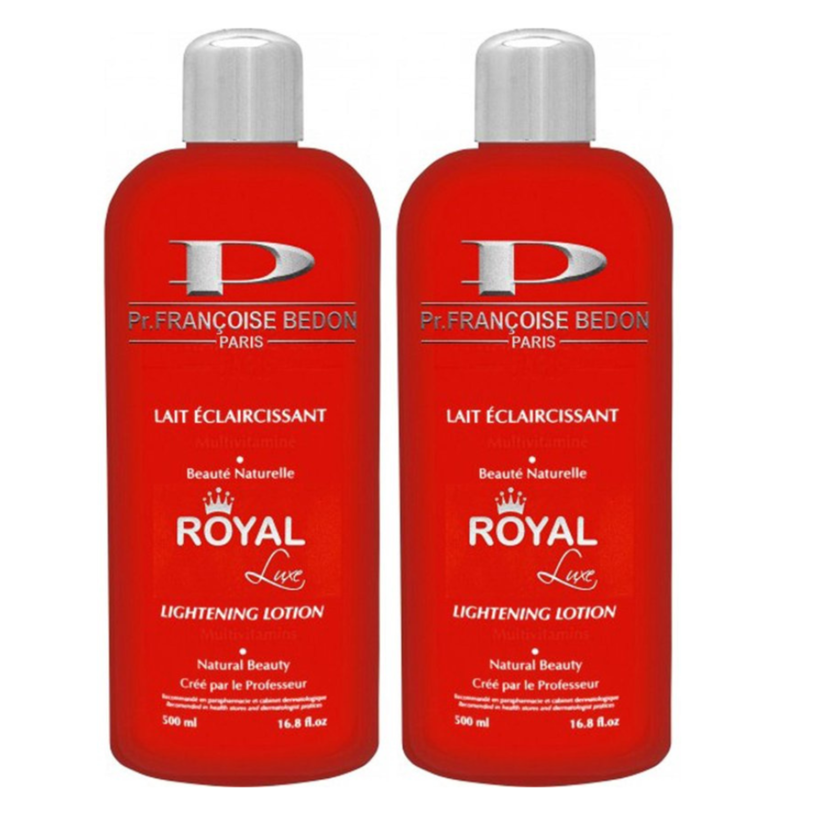 PR. FRANCOISE BEDON Royal Lightening Lotion 500 ml 2 stuks