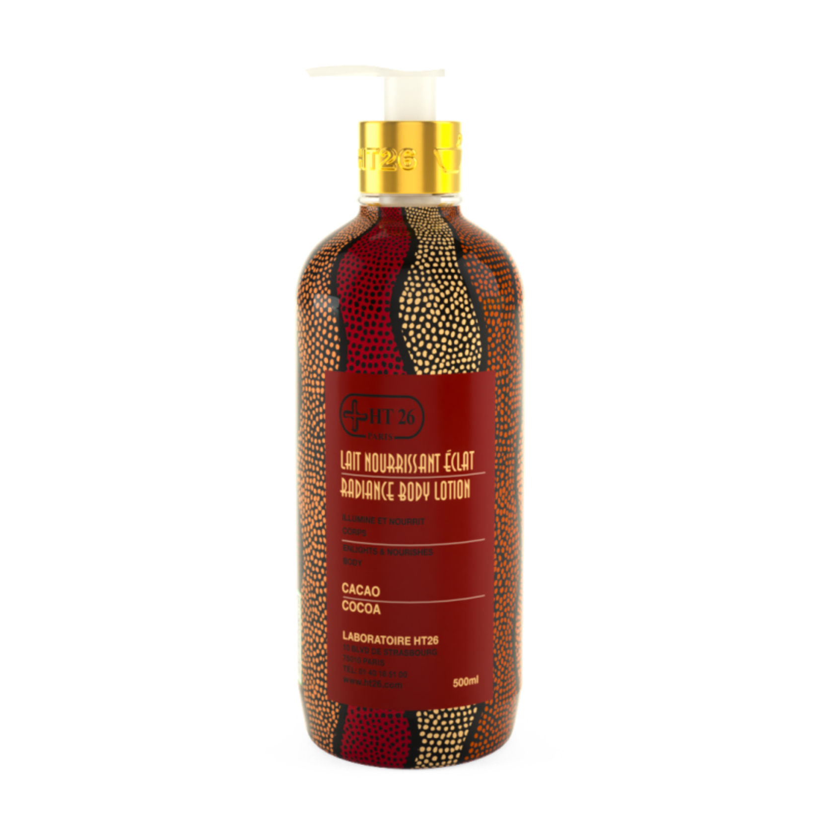 HT26 Paris Coconut Radiance Nourishing Body Milk / Body Lotion, 500ML