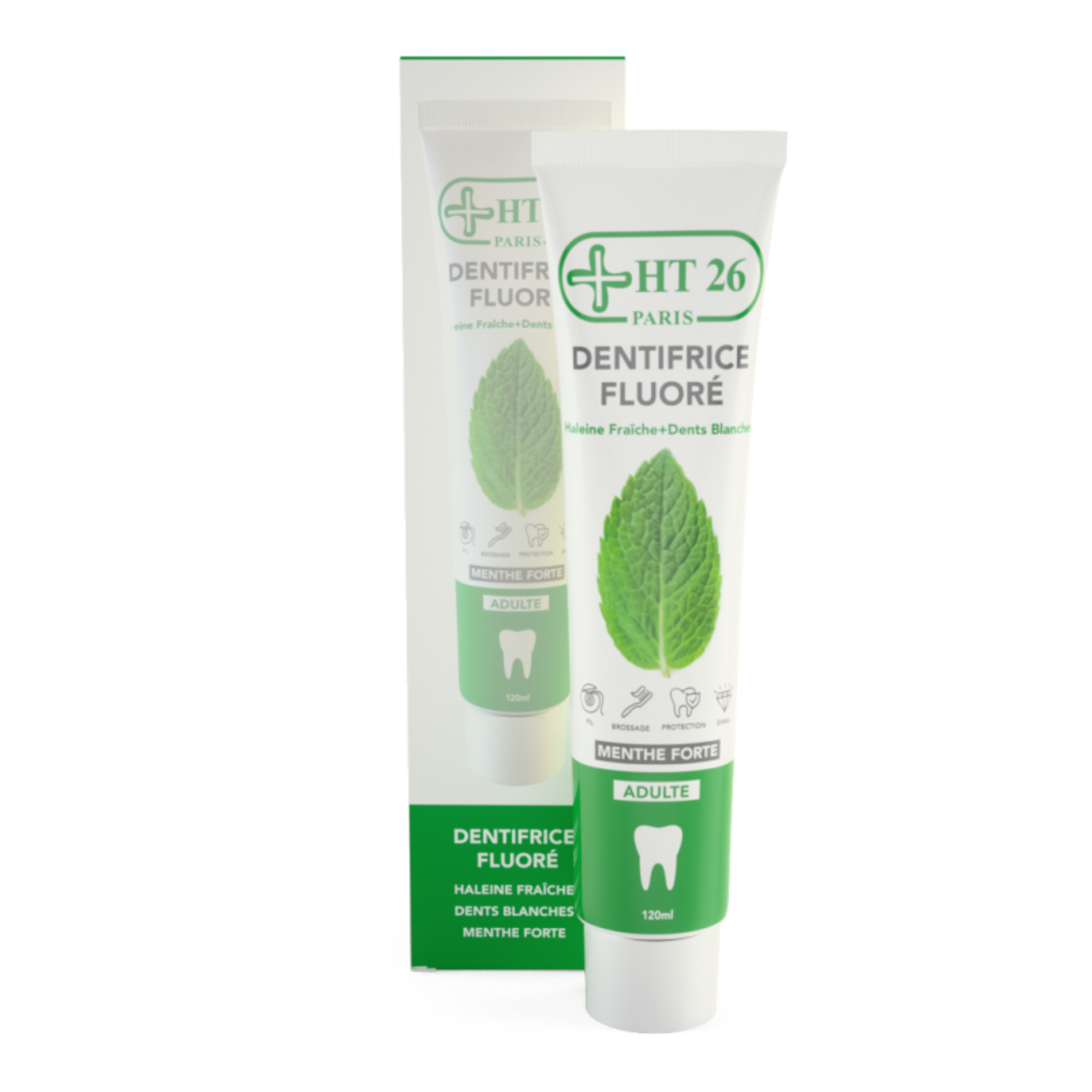 HT26 Paris Dentifrice fluore 180ml
