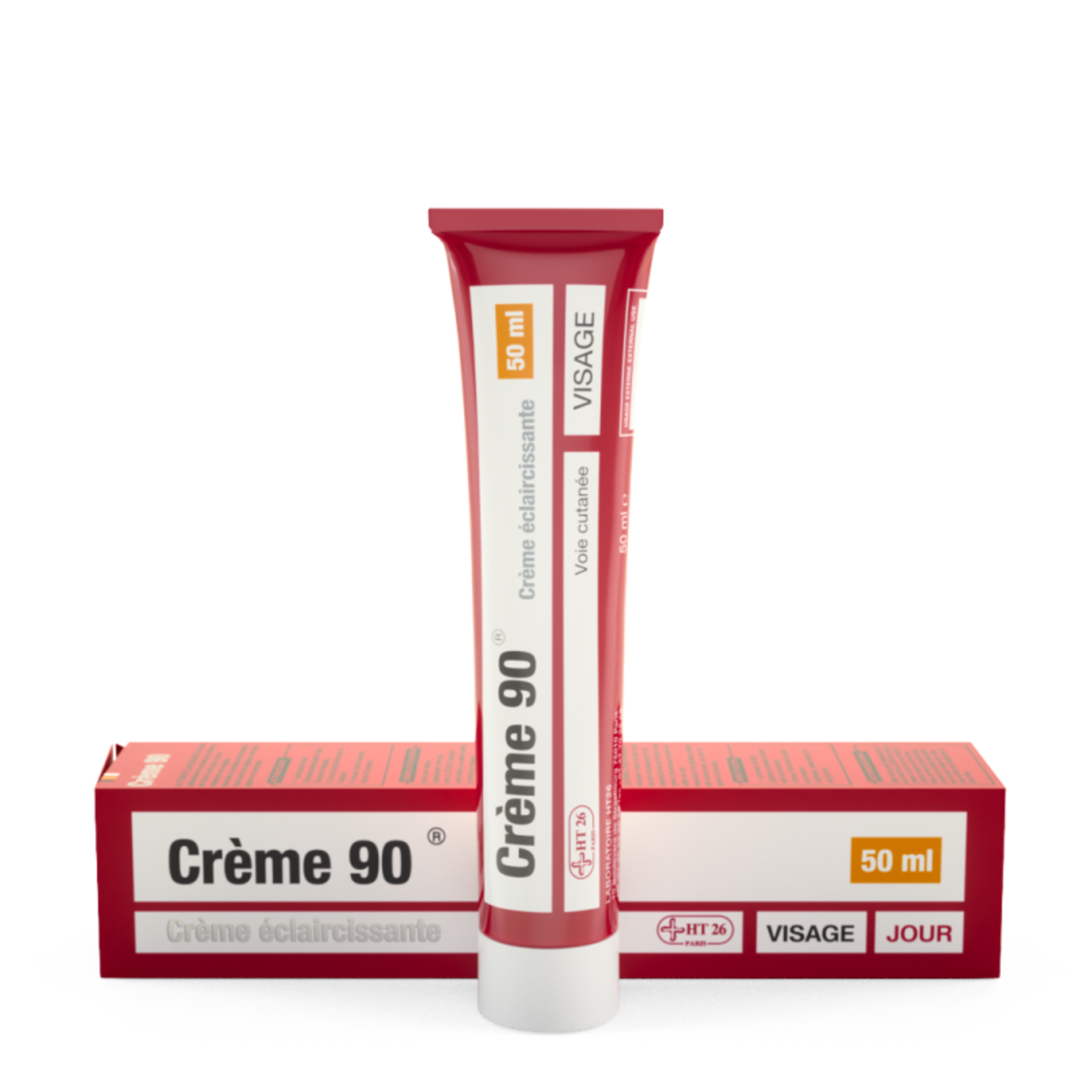 HT26 Paris Face Cream 90 Hydrating Facial Creme - 50ml