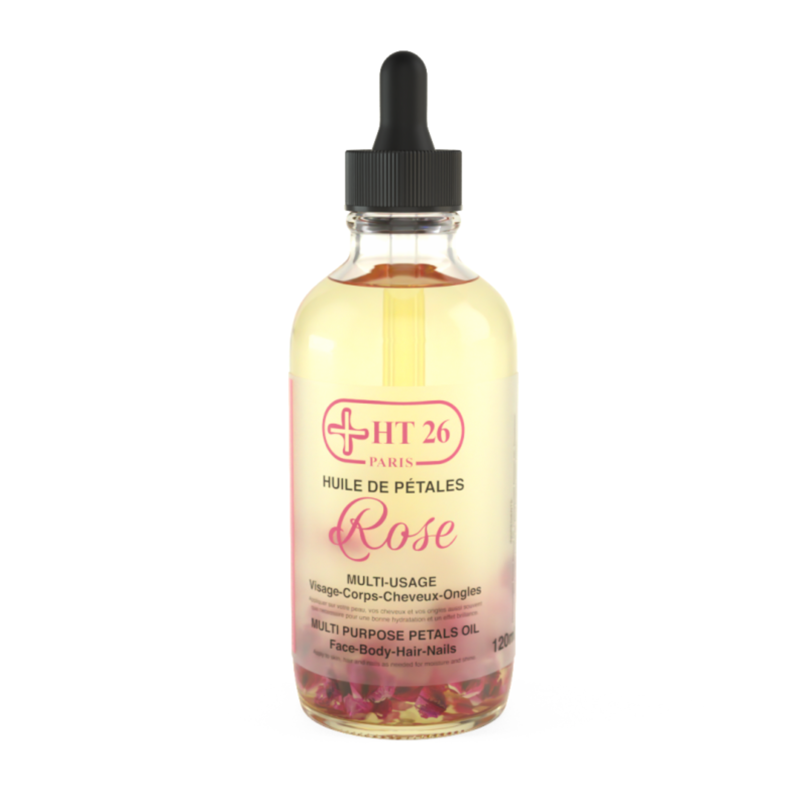 HT26 Paris Huile de Petales de Rose 125ml
