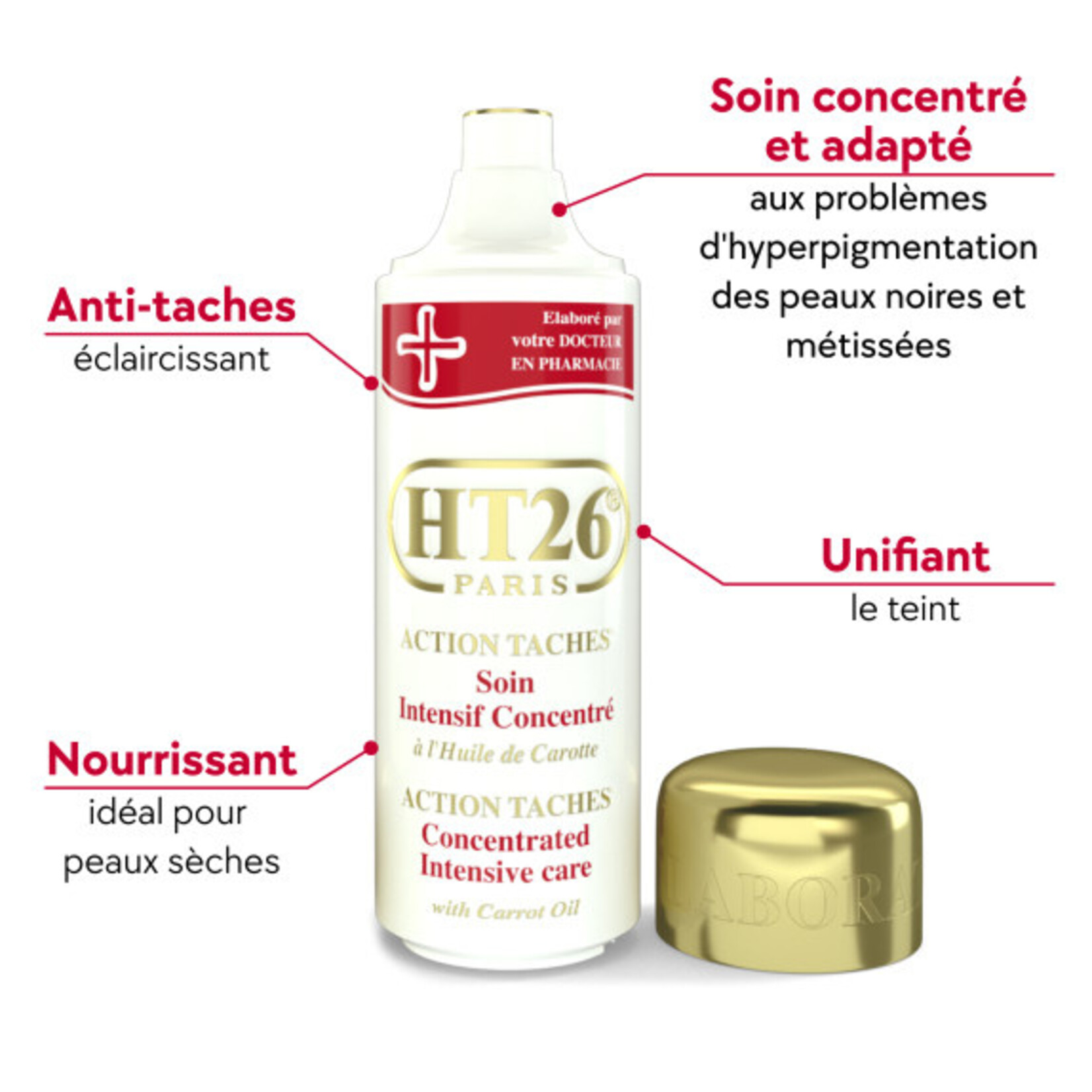 HT26 Paris Soin Intensif Concentre Body Lotion 500ml