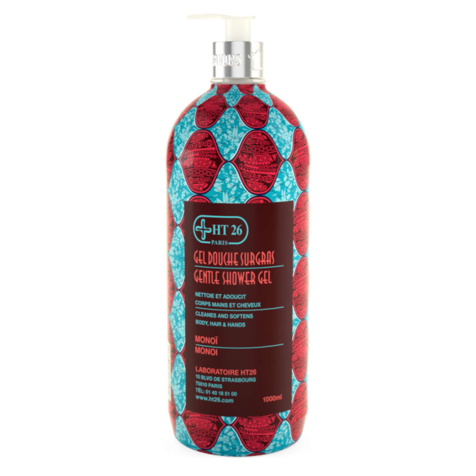 HT26 Paris Shower Gel Monoi des Iles, 1000ml