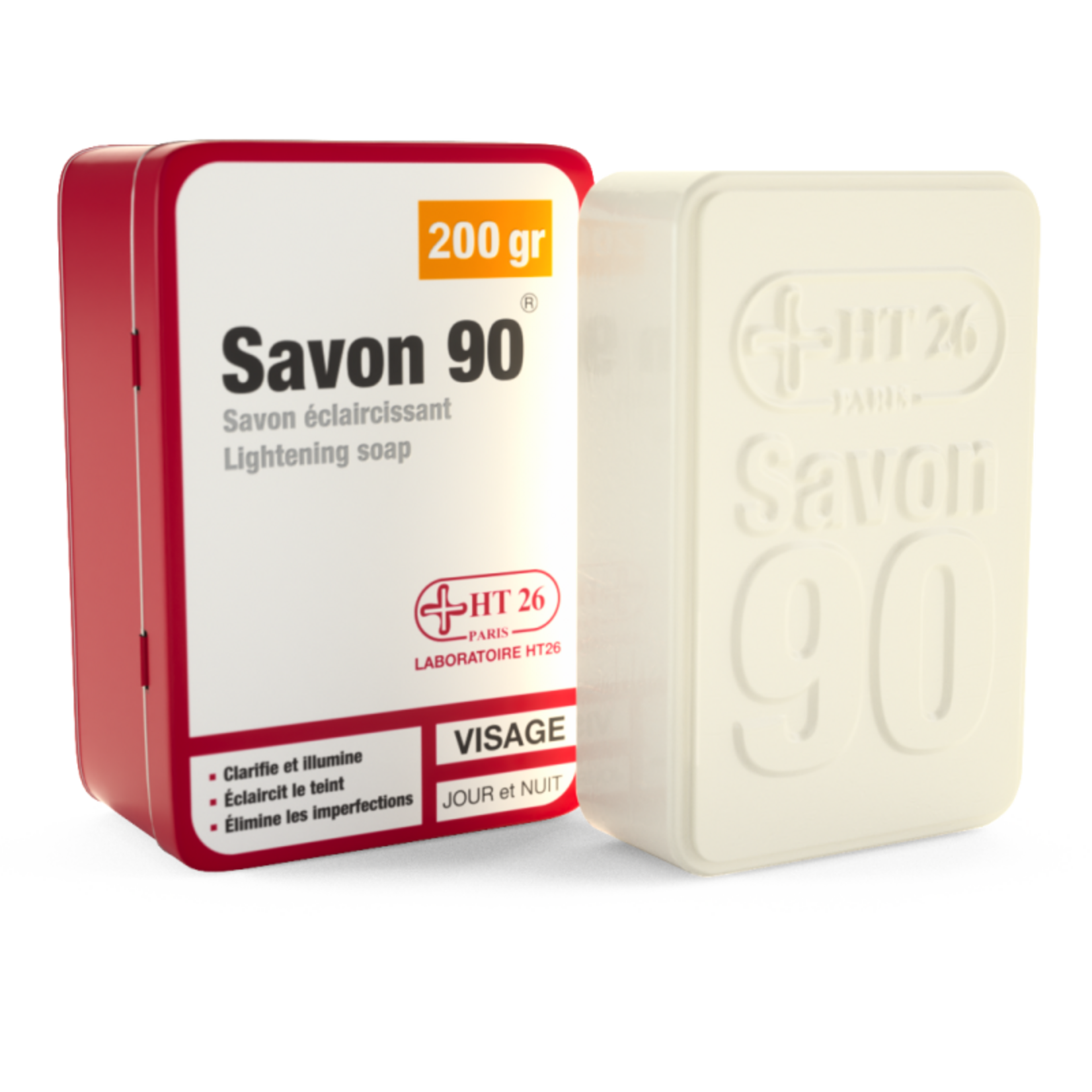 HT26 Paris Savon 90  Soap With Essetntial Olis   200g