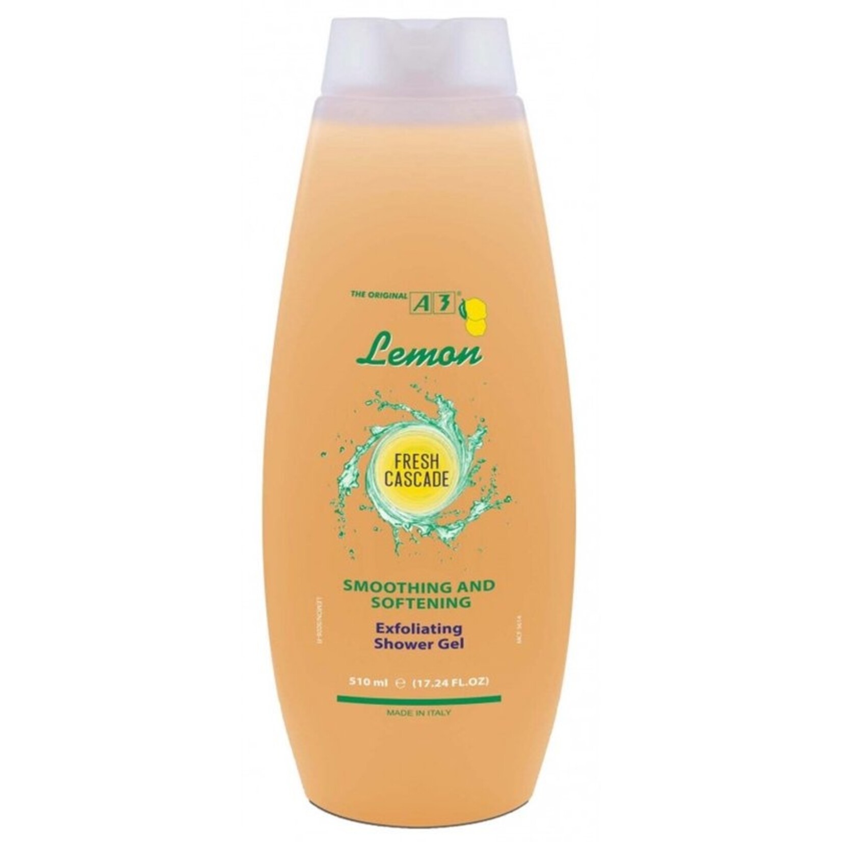 A3 LEMON exfoliating Shower Gel, 250ml
