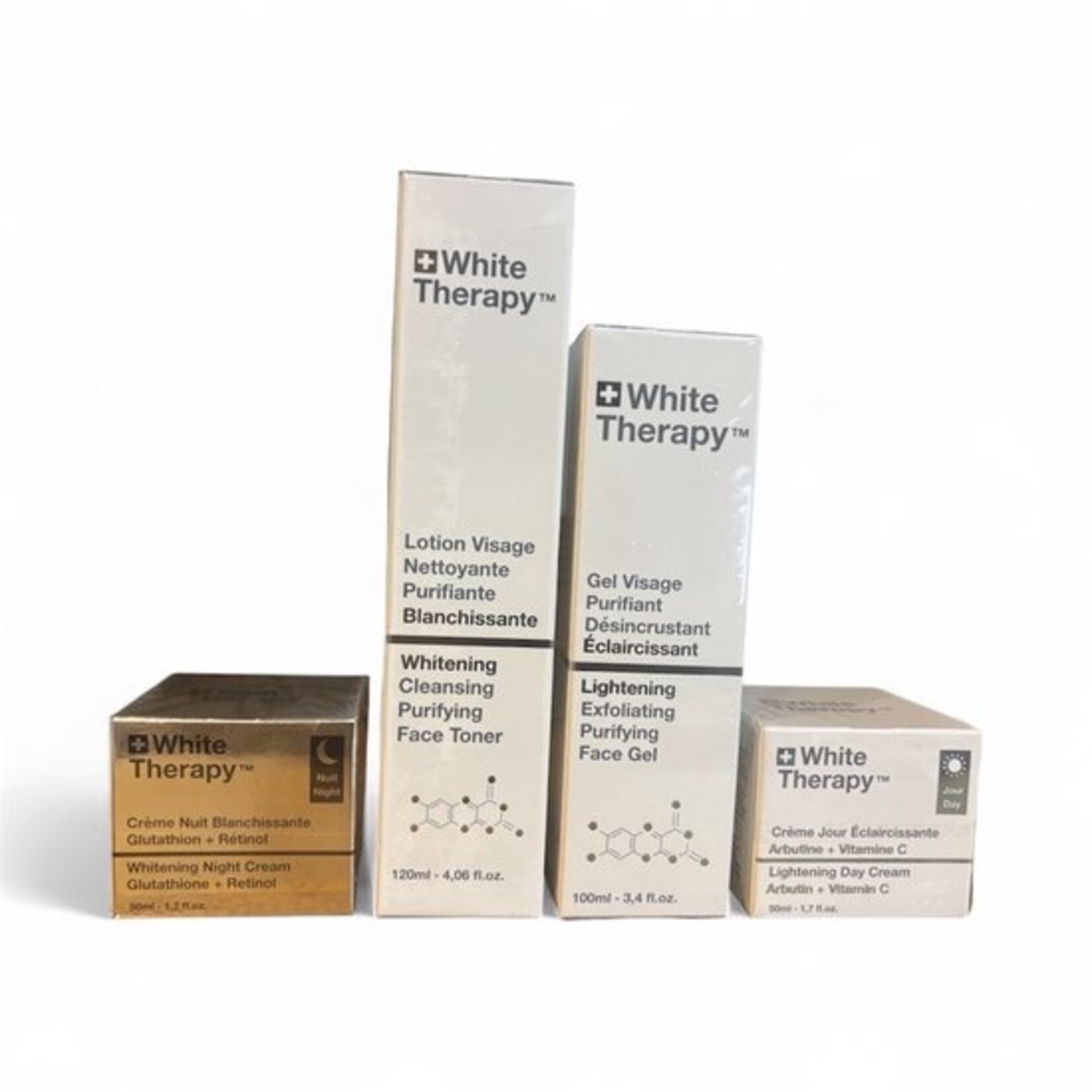 WHITE THERAPY Essential Pack – 4-Piece Set for Pigmentation Spots