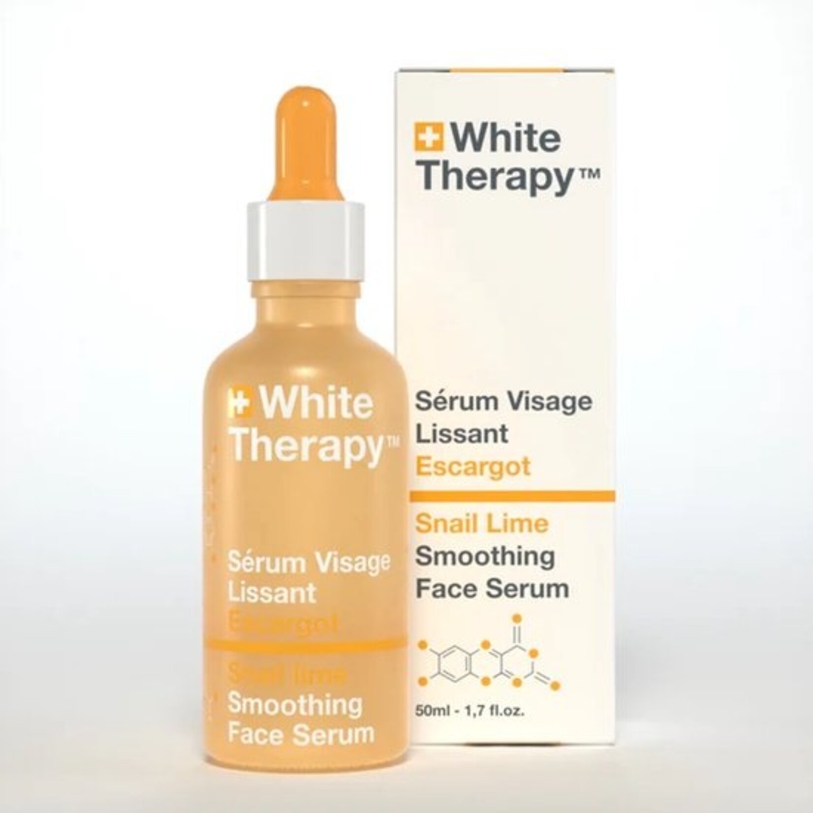 WHITE THERAPY Snail Lime Smoothing Face Serum, 50ml