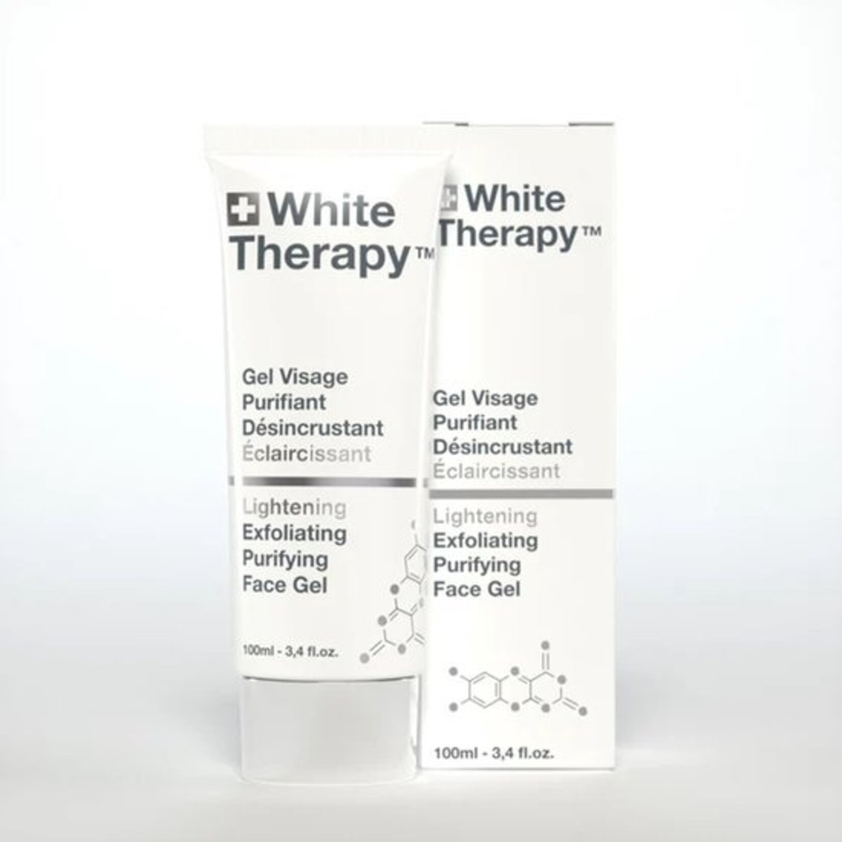 WHITE THERAPY Lightening Exfoliating Purifying Face Gel, 100ml
