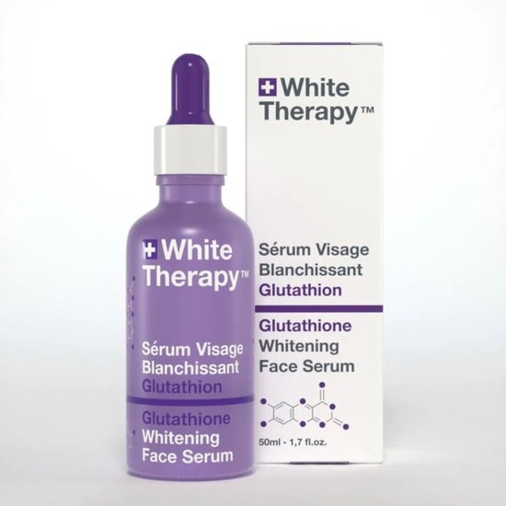 WHITE THERAPY Glutathione Whitening Face Serum, 50ml
