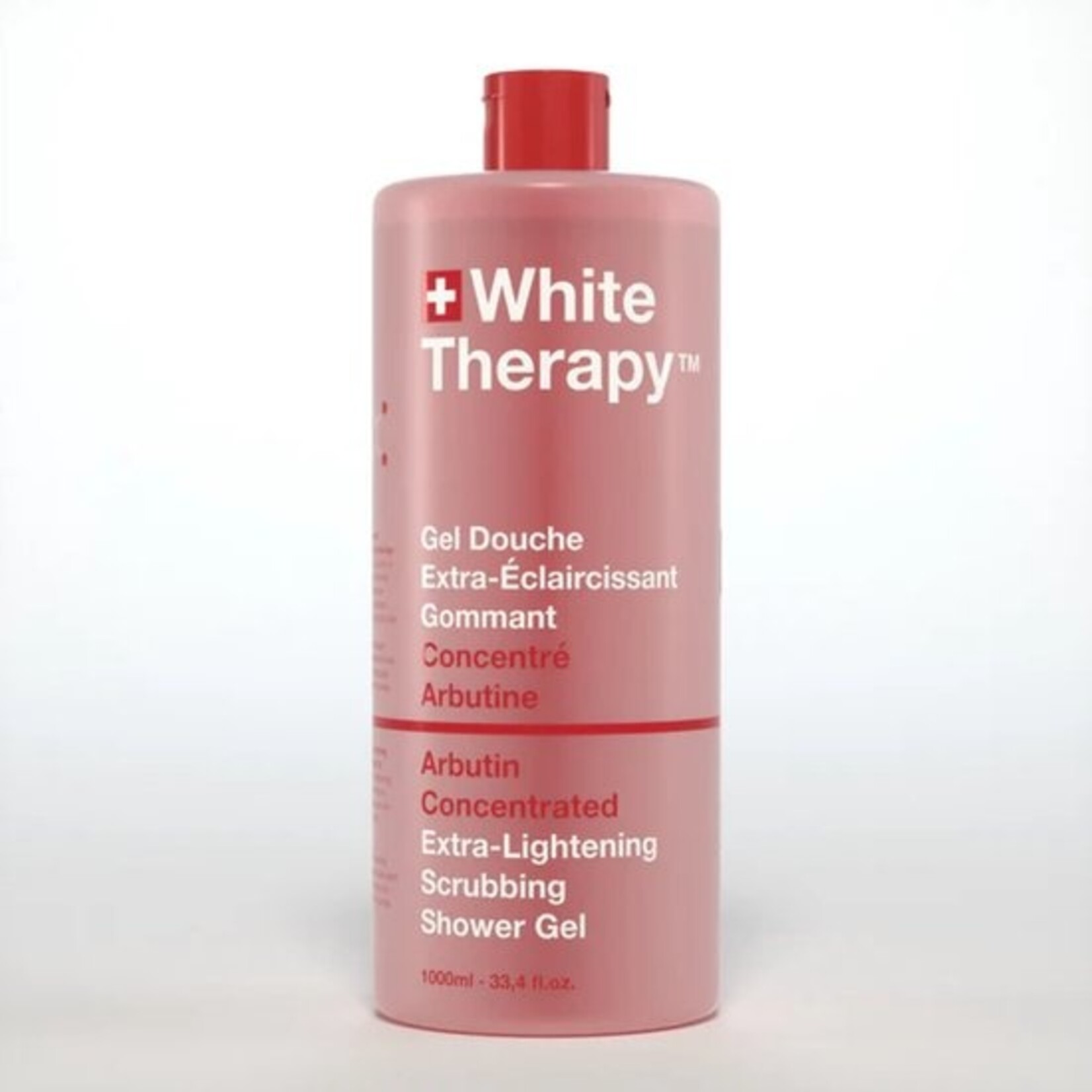 WHITE THERAPY Arbutin Concentrated Extra-Lightening Scrubbing Shower Gel, 1000ml