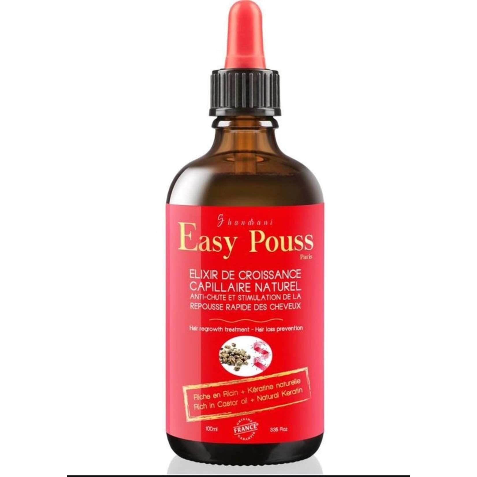 EASY POUSS ELIXIR DE CROISSANCE CAPILLAIRE NATUREL 100ML