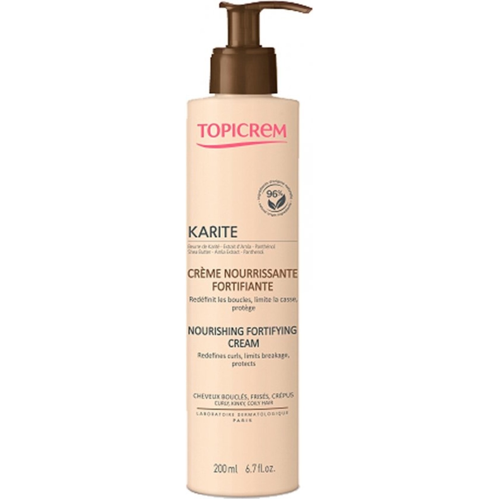 TOPICREM Karité Versterkende Voedende Crème 200ml