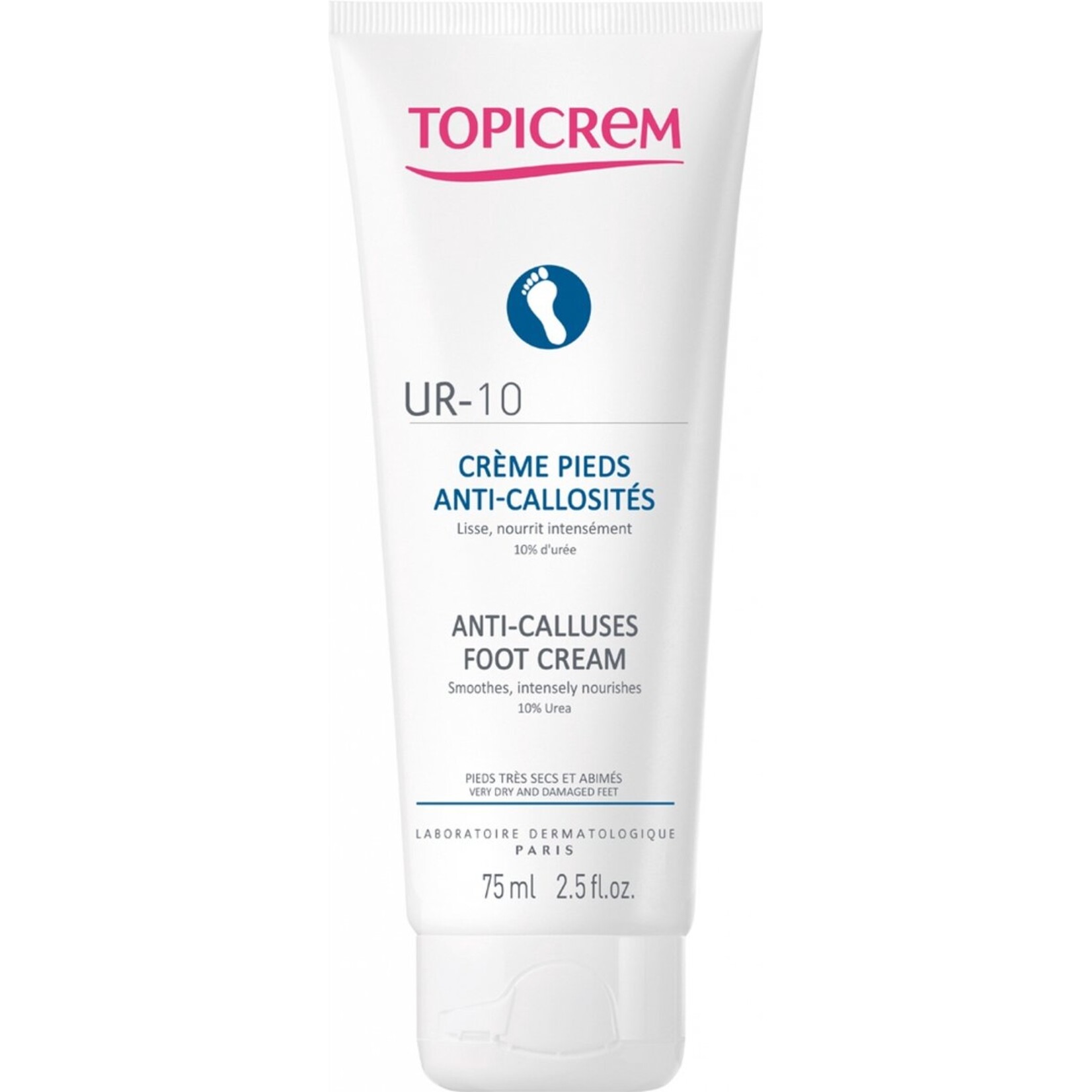 TOPICREM Crème Body Care UR Anti-Calluses Foot Cream 75ML