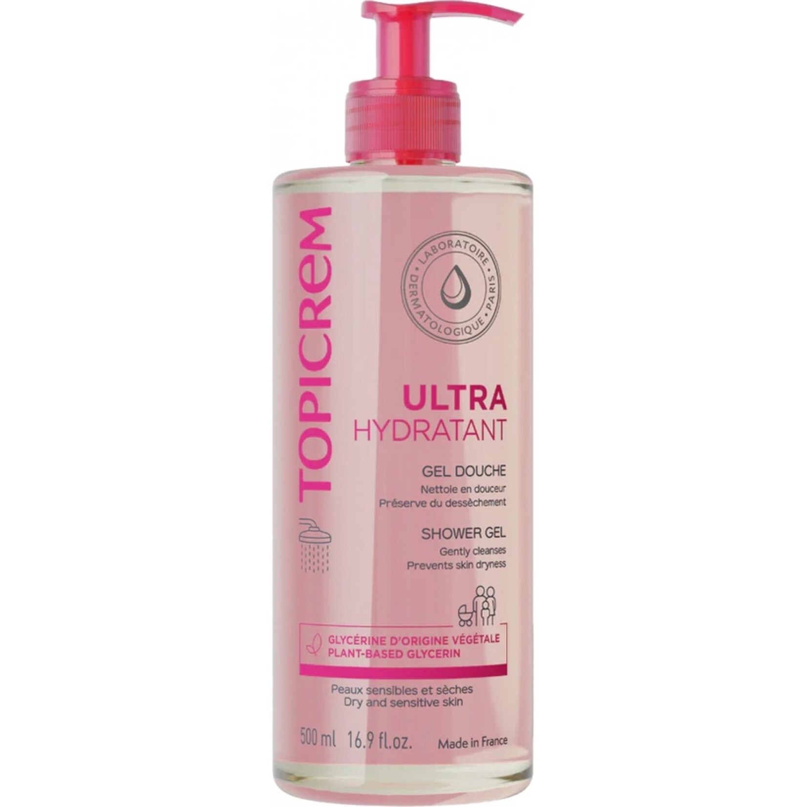 TOPICREM UM Gel Douche Ultra-Hydratant 500ml