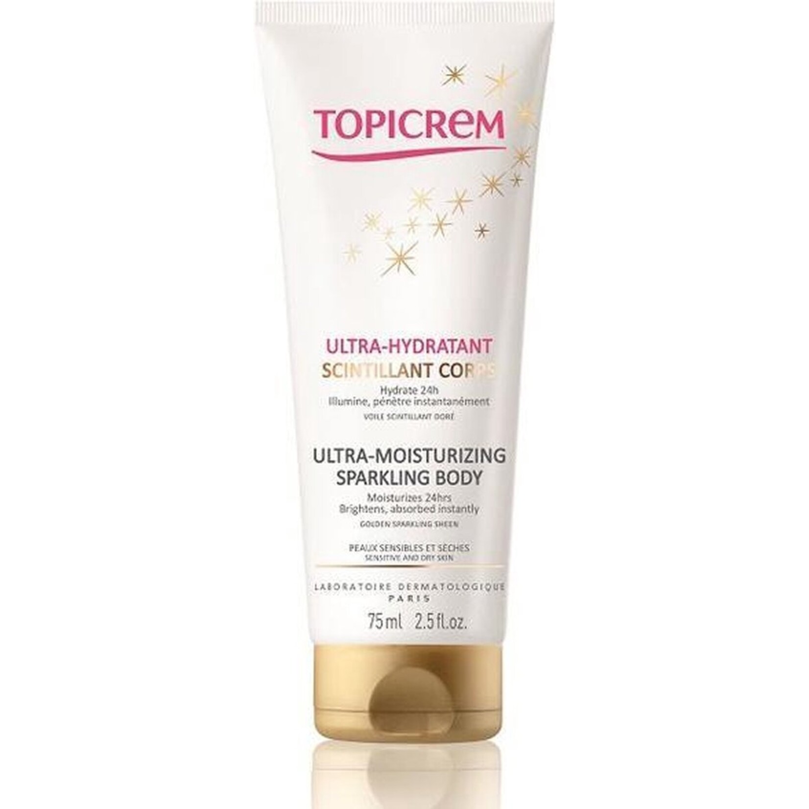 TOPICREM Body Care UHC Ultra-Moisturizing Sparkling Body, 75ml