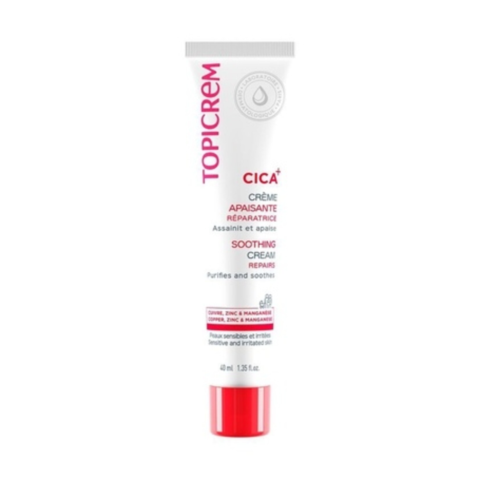 TOPICREM Cica Soothing Cream Tube 40ml