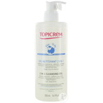 TOPICREM Bébé Gel Nettoyant 2-en-1 500ml NF