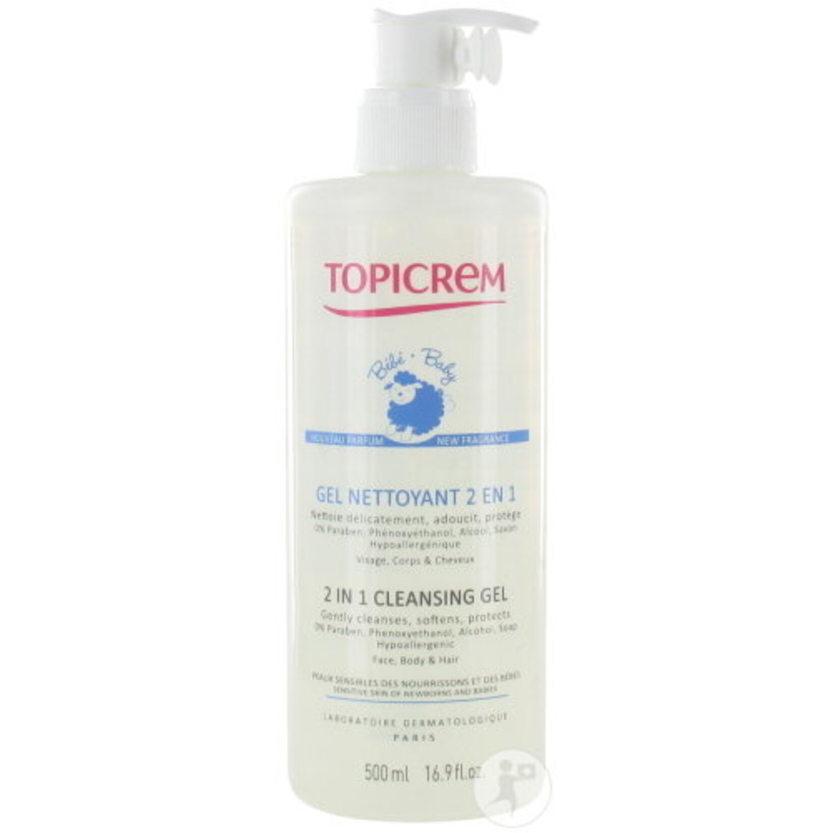 TOPICREM Baby Reinigingsgel 2-in-1 500ml NF
