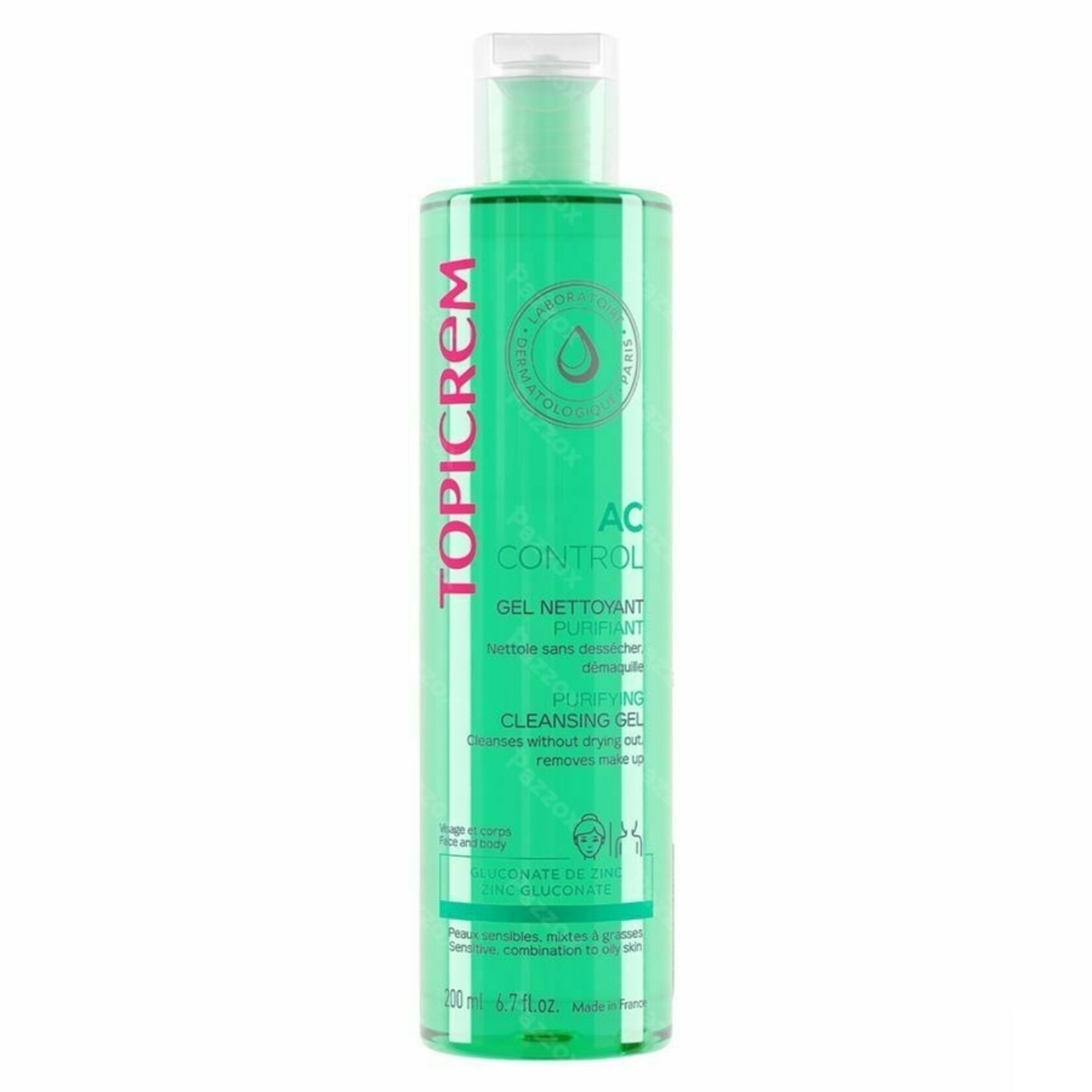 TOPICREM AC Gel Nettoyante Purifiante Tube 200ml