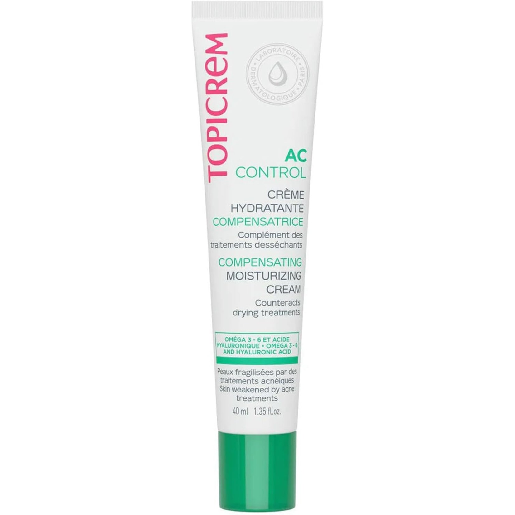 TOPICREM AC Crème Hydra Compensatrice Tube 40ml