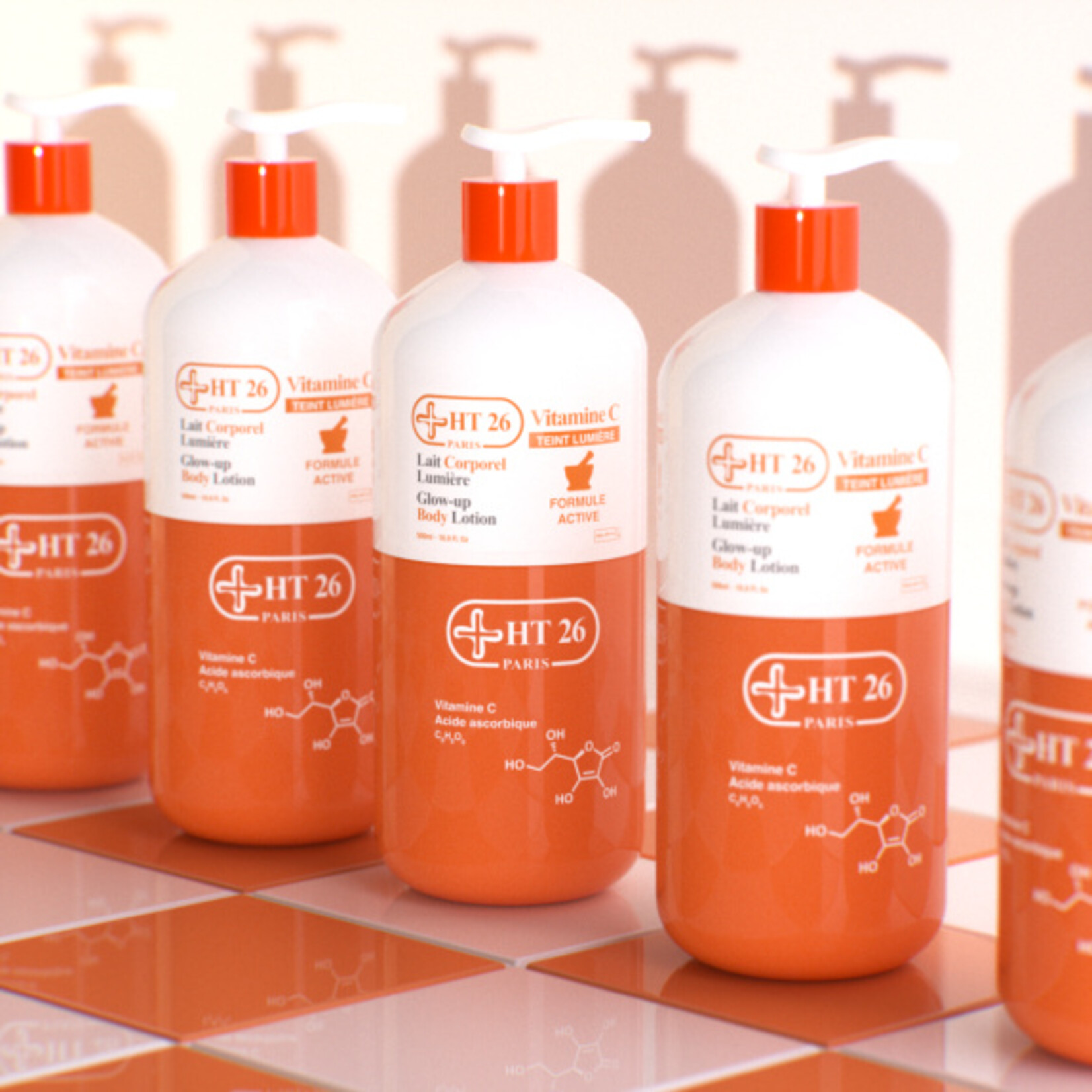 HT26 Paris Vitamin C Glow-Up Body Lotion - 500ml